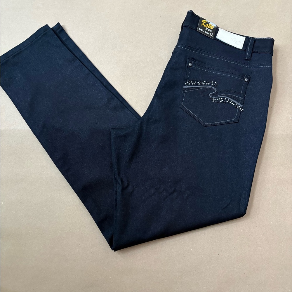 ๐ค Rare find. Discontinued Katie Jeans. Black ๐ค - Picture 4 of 9